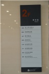 wayfinding signs, building directory sign,  interior directory sign