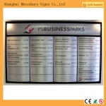 wayfinding sign, door sign, curved sign, office signs, wall sign, indoor sign, directory sign, aluminium sign, wall frames